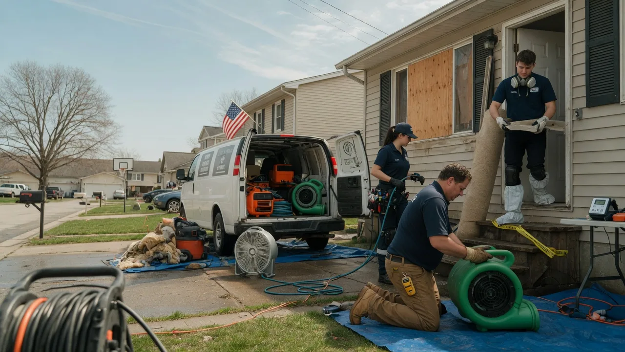 Water Damage Restoration in Marysville, KS near me